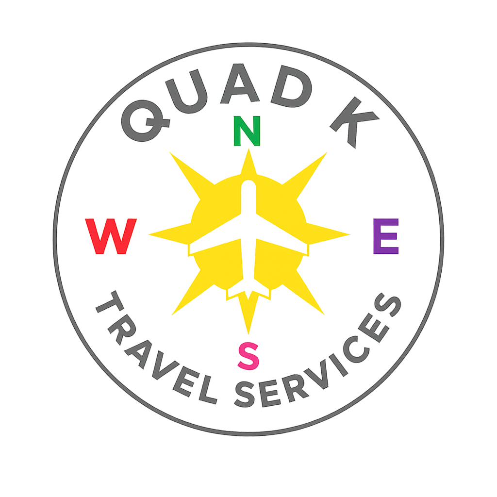 Logo For QUAD K TRAVEL Transparent
